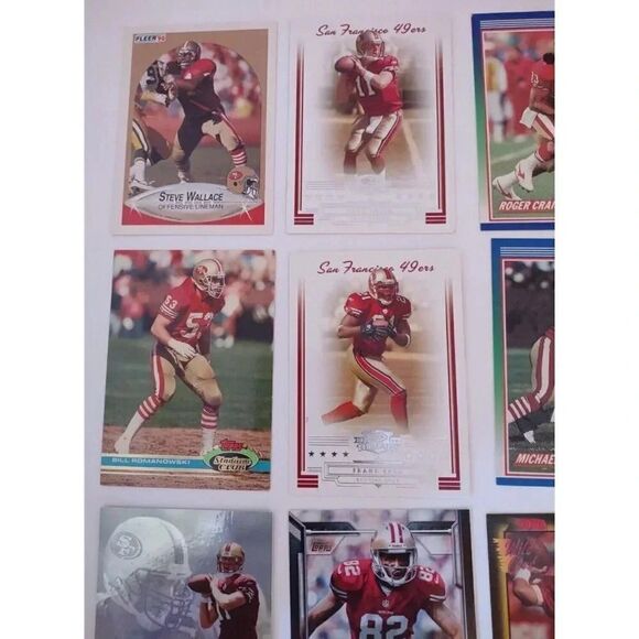 San Francisco 49ers Card Lot of 17 - Picture 3 of 11